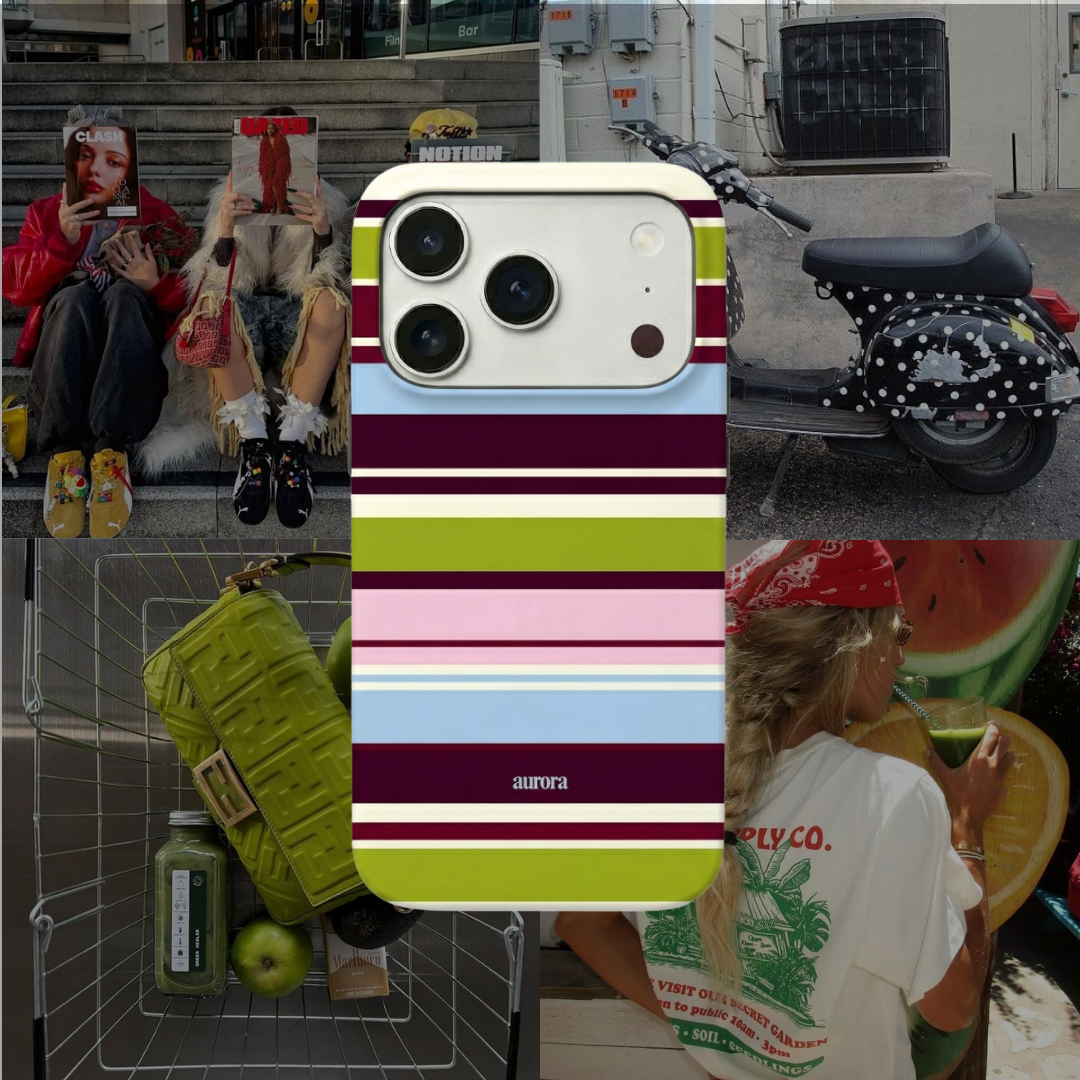 RETRO STRIPE | iPhone Case