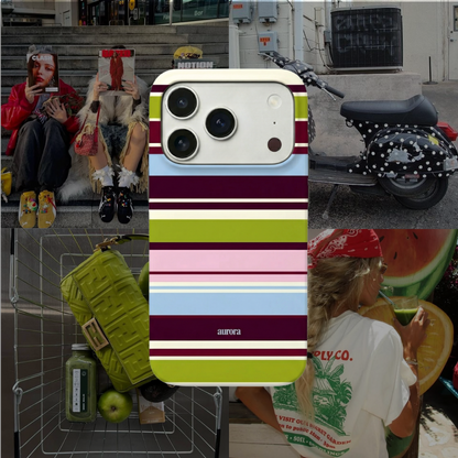 RETRO STRIPE | iPhone Case